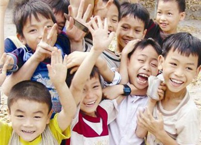 1/3 trẻ em Việt Nam chưa đạt chiều cao chuẩn. (Ảnh: Internet)