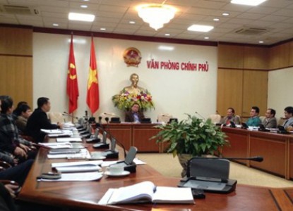 Phó Thủ tướng Hoàng Trung Hải chỉ đạo khẩn trương triển khai lưới điện thông minh tại Việt Nam theo diện rộng - Ảnh: VGP/Nguyên Linh