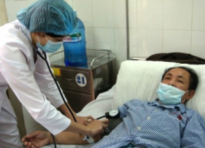 Bệnh nhân điều trị lao tại Bệnh viện Lao phổi T.Ư.