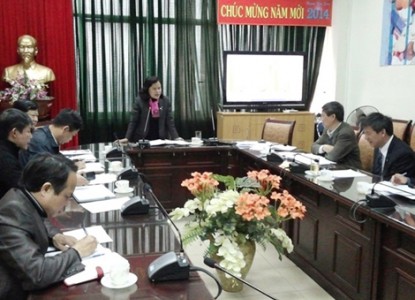 Thứ trưởng Nguyễn Thị Xuyên chủ trì cuộc họp