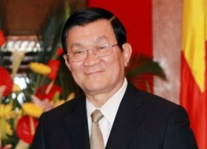 Chủ tịch nước Trương Tấn Sang lên đường dự Hội nghị cấp cao APEC 22