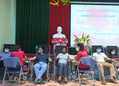 Thanh Thủy tổ chức Ngày hội “Giọt Hồng Thanh Thủy” năm 2022