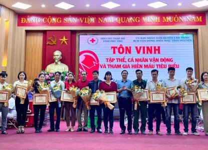 Lâm Thao: Tổ chức Hiến máu tình nguyện đợt 1 năm 2023