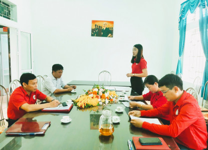 Hội Chữ thập đỏ huyện Phù Ninh tổ chức kiểm tra đánh giá                     kết quả công tác Hội và phong trào Chữ thập đỏ năm 2023
