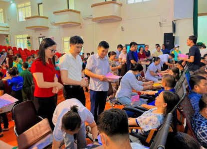 515 ĐƠN VỊ MÁU ĐƯỢC TIẾP NHẬN TRONG SÁNG 16/6