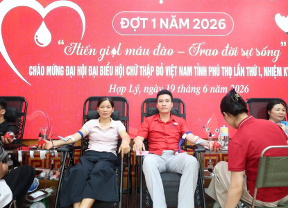 HỢP LÝ VÀ THÁI HÒA HÔM NAY GÓP THÊM 182 ĐƠN VỊ MÁU CHO CỘNG ĐỒNG